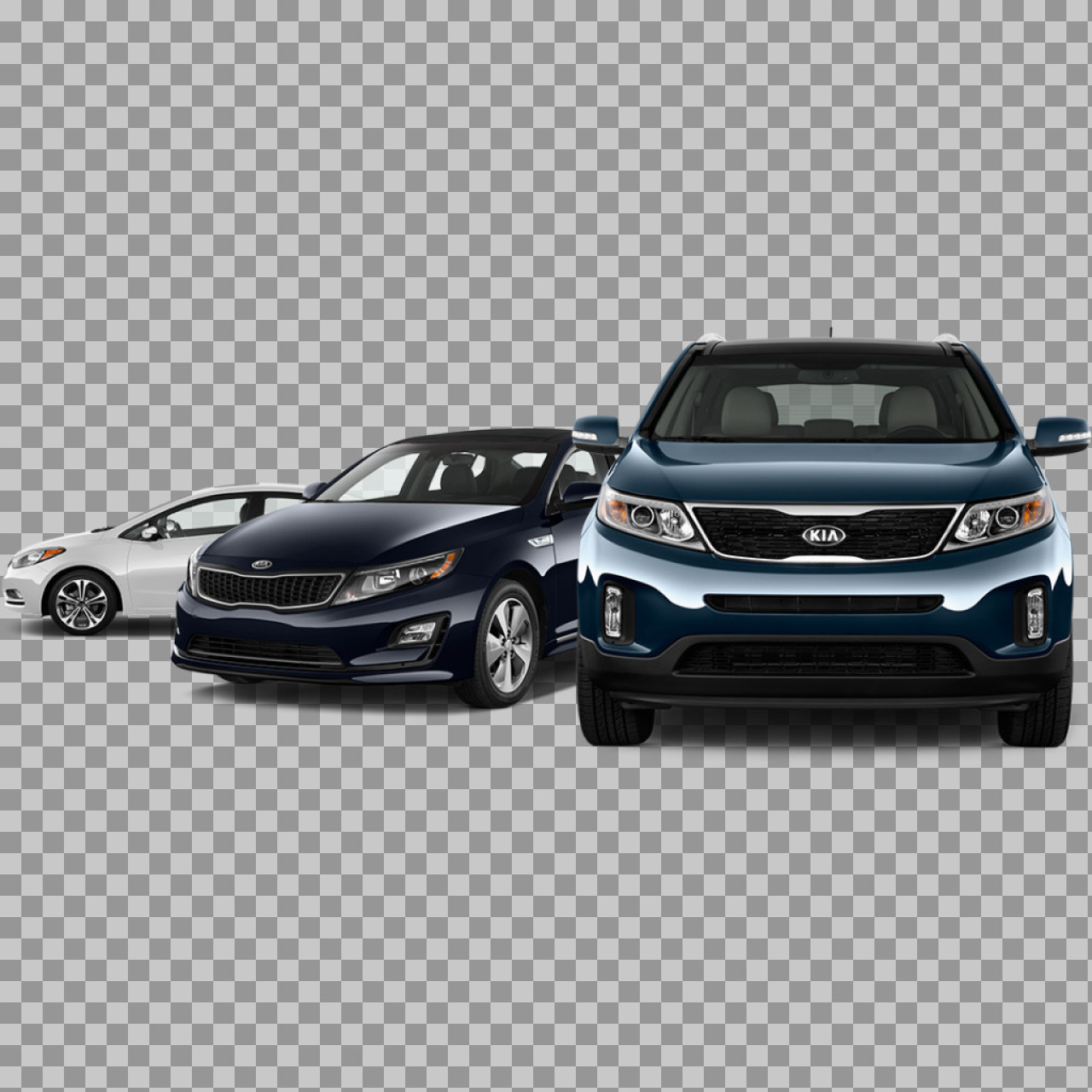 Kia Vehicle Lineup PNG | Transparent Car & SUV Image...