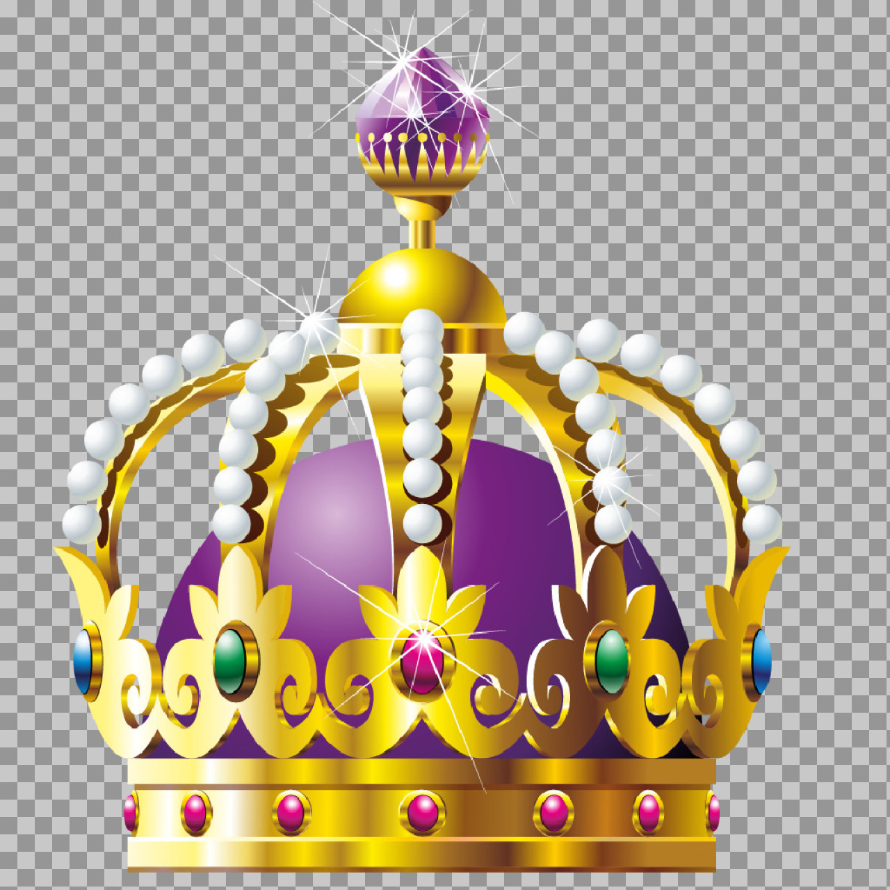 Royal Gold Crown PNG | Free Royalty & Luxury Clipart