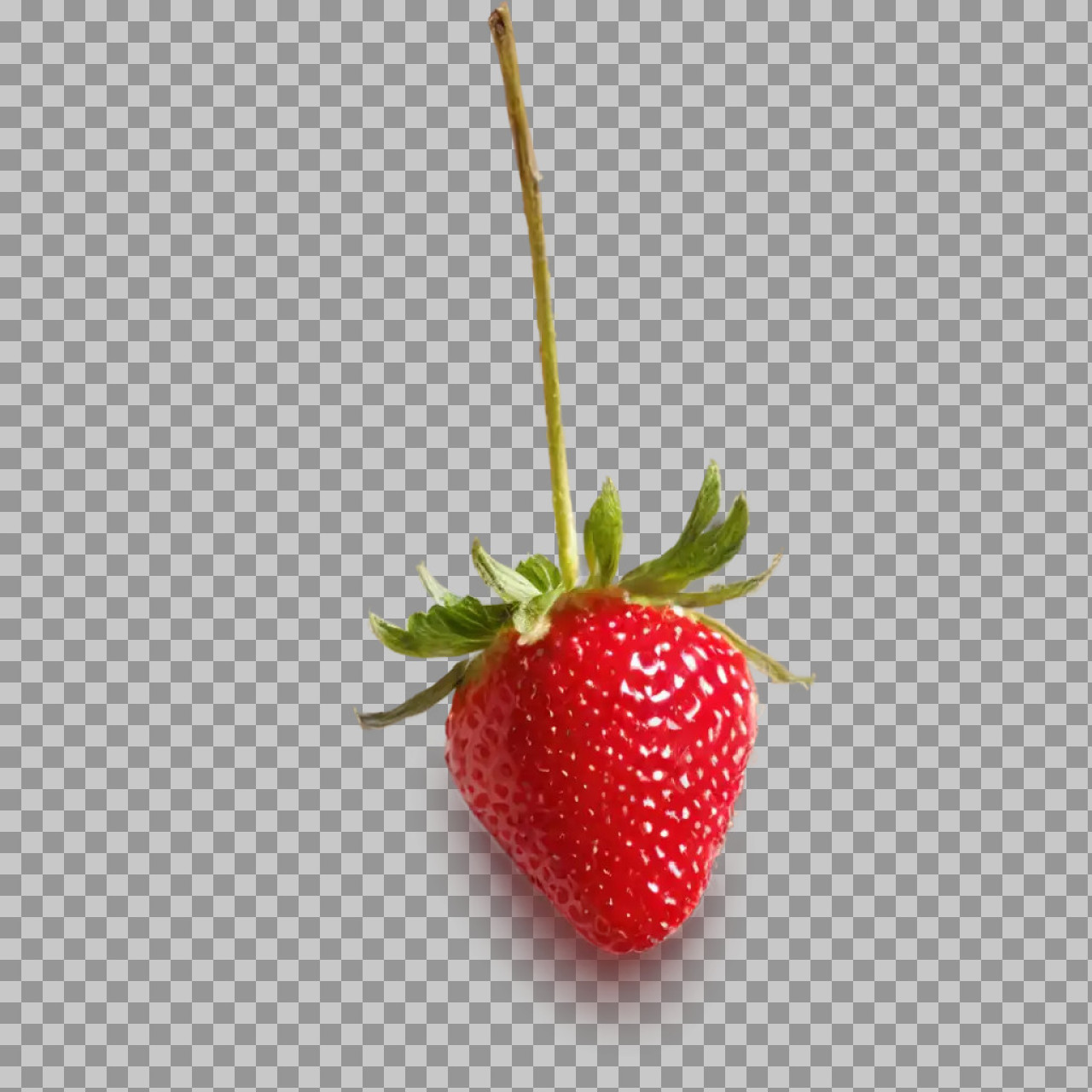 Fresh Red Strawberry PNG – Ripe Fruit Isolated Transparent Background...