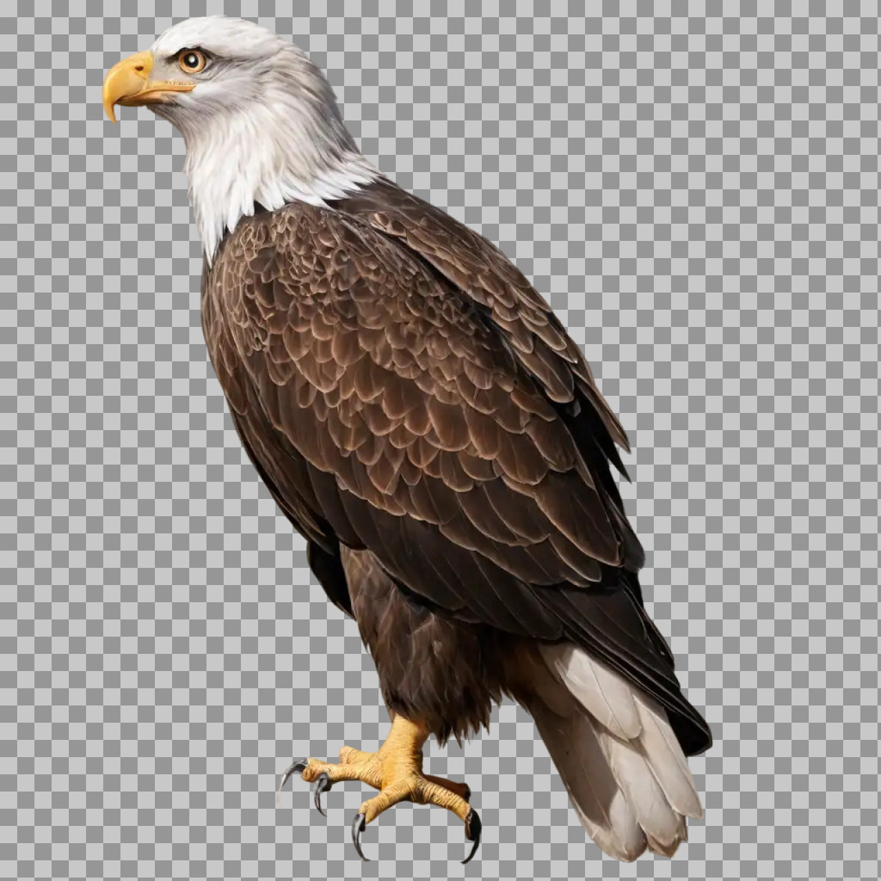 High-Resolution Bald Eagle PNG | Majestic Wildlife Image