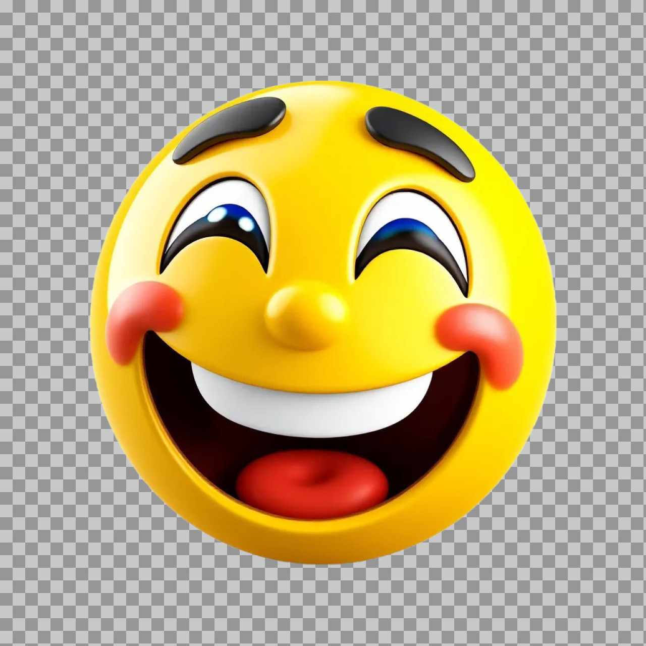 Emotion smiling emoji PNG transparent image