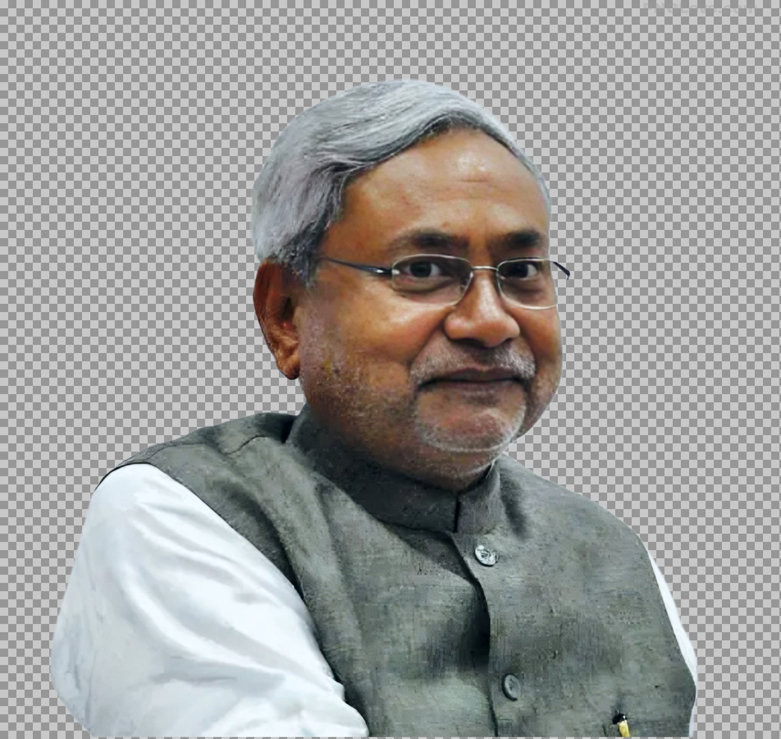 CM Nitish Kumar PNG transparent image download
