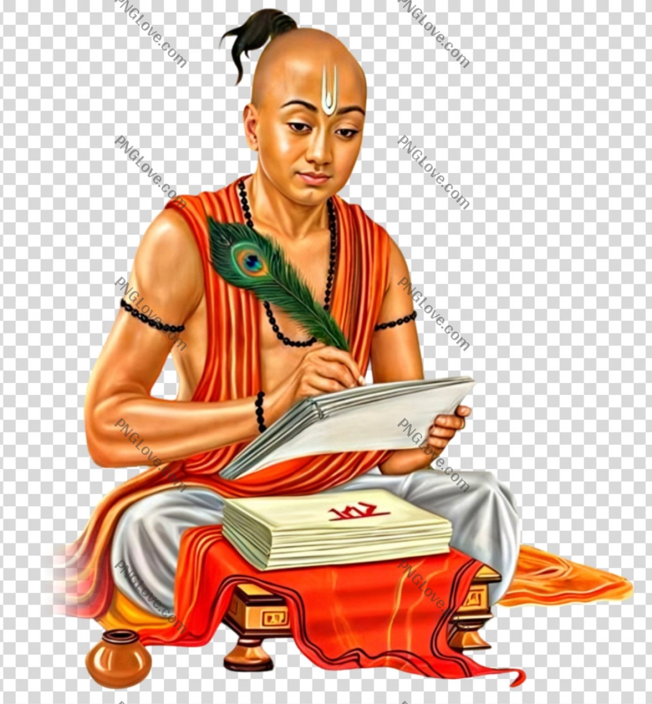 Goswami Tulsidas PNG high quality image download