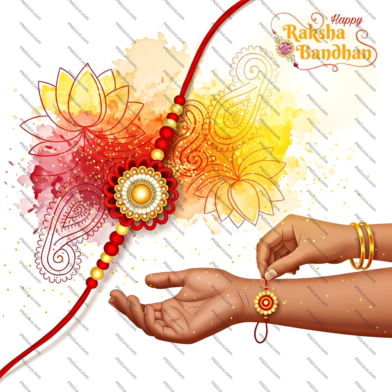 Happy Raksha Bandhan background image download