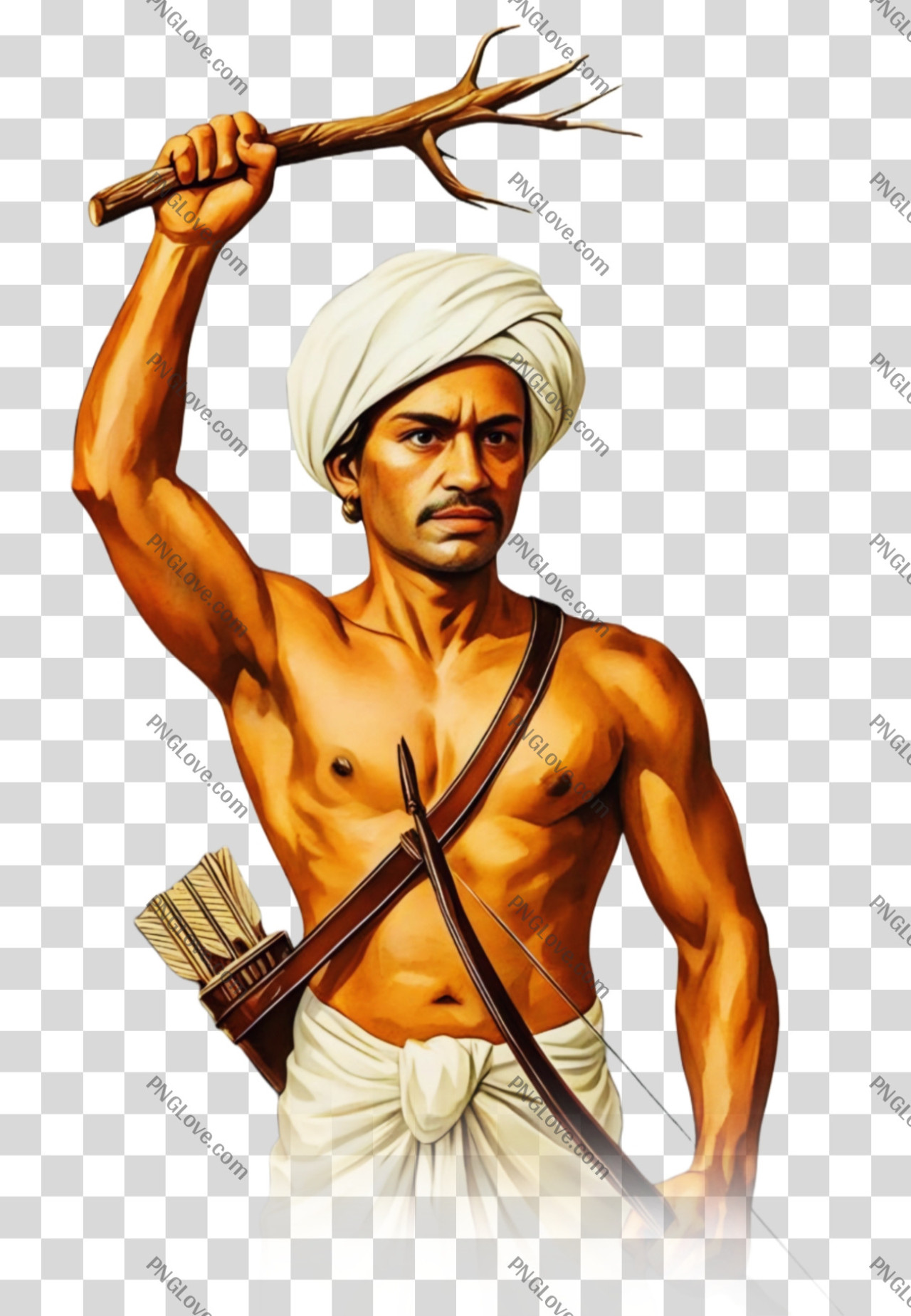 Birsa Munda PNG transparent image download