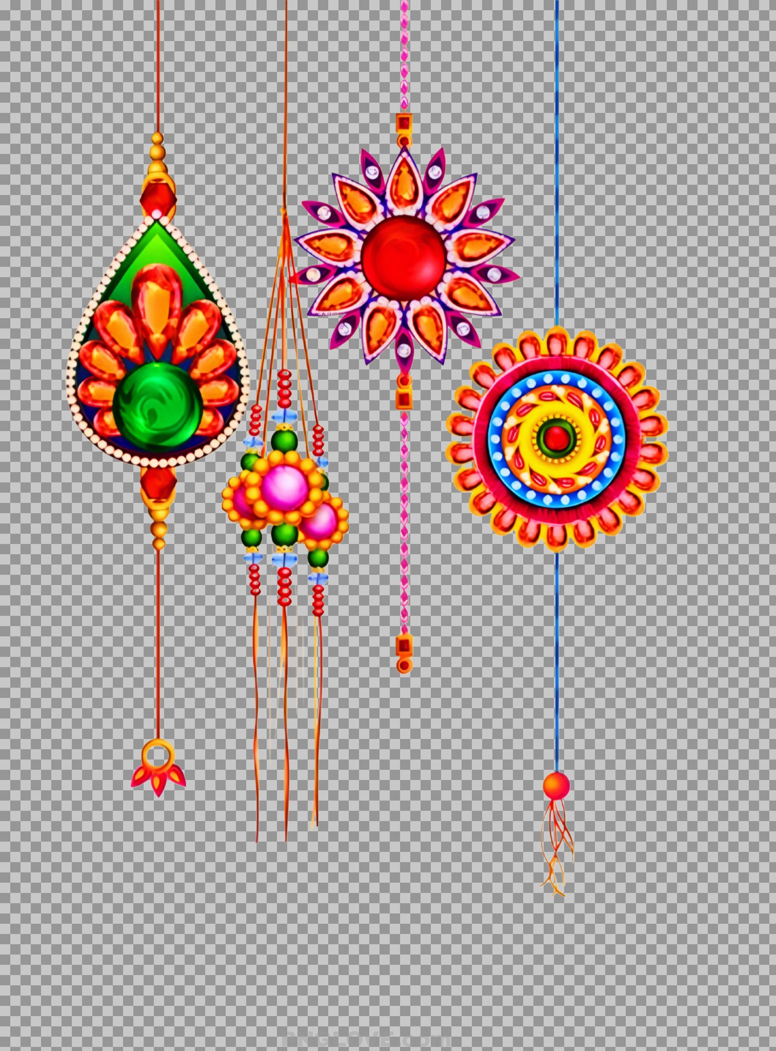 Raksha bandhan rakhi Toran PNG image download