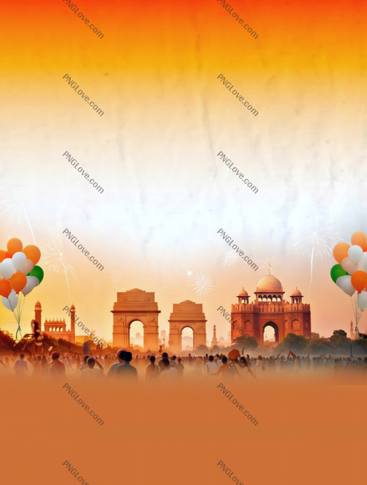 Free Red Fort Background for India Banner & Poster Design
