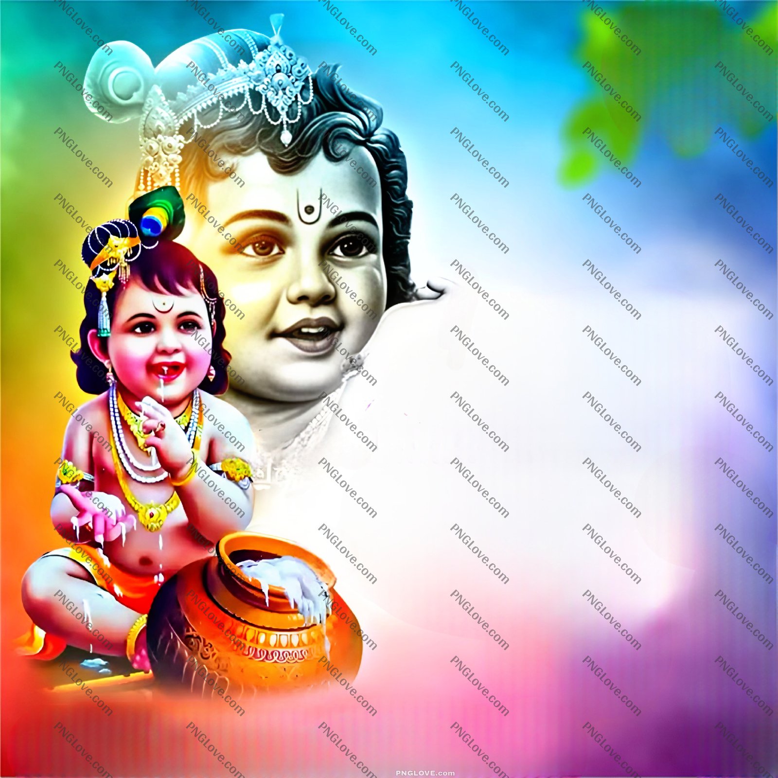 Krishna Janmashtami Banner & Poster Editing Backgrounds...