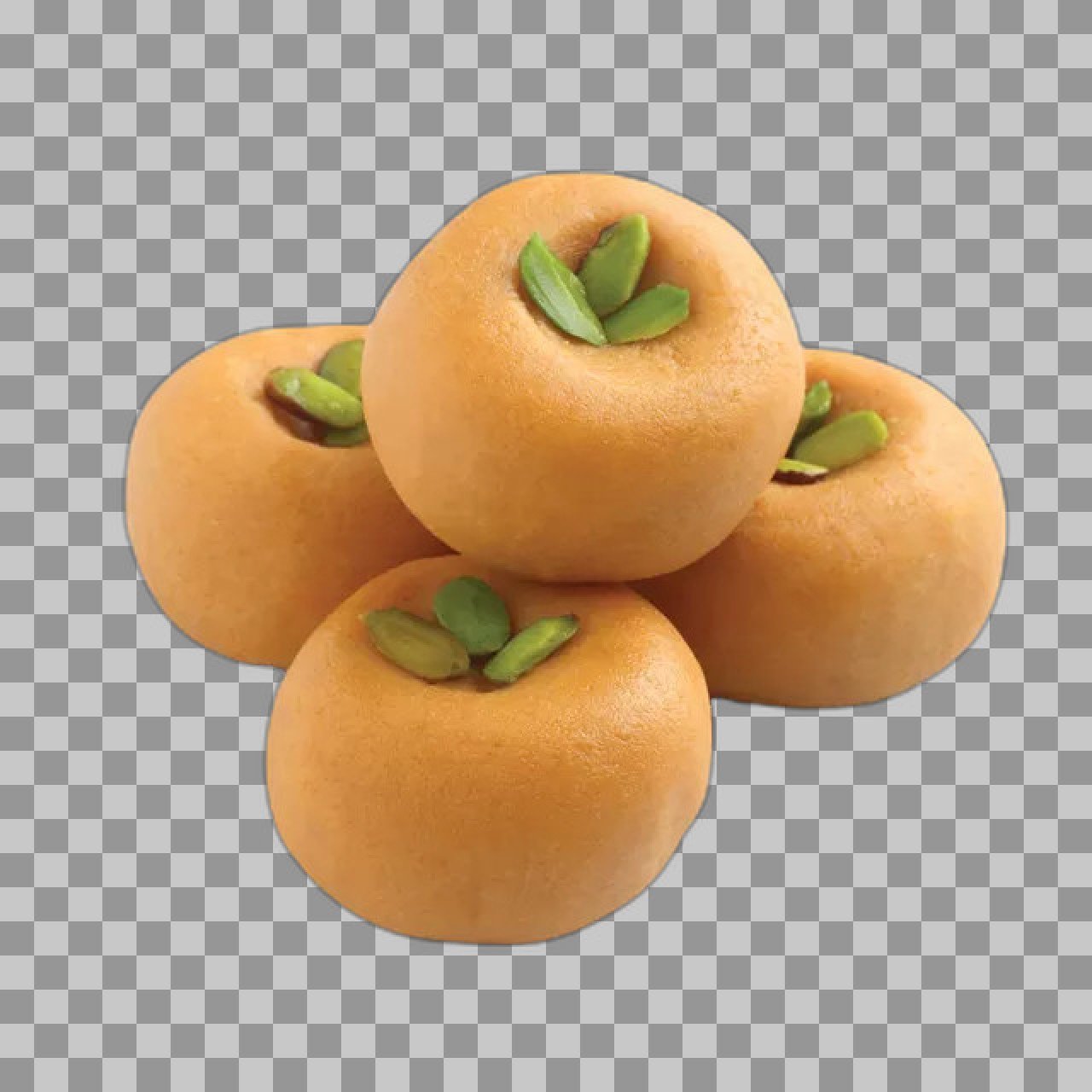 Indian Peda PNG image| Traditional Mithai with Pistachios...