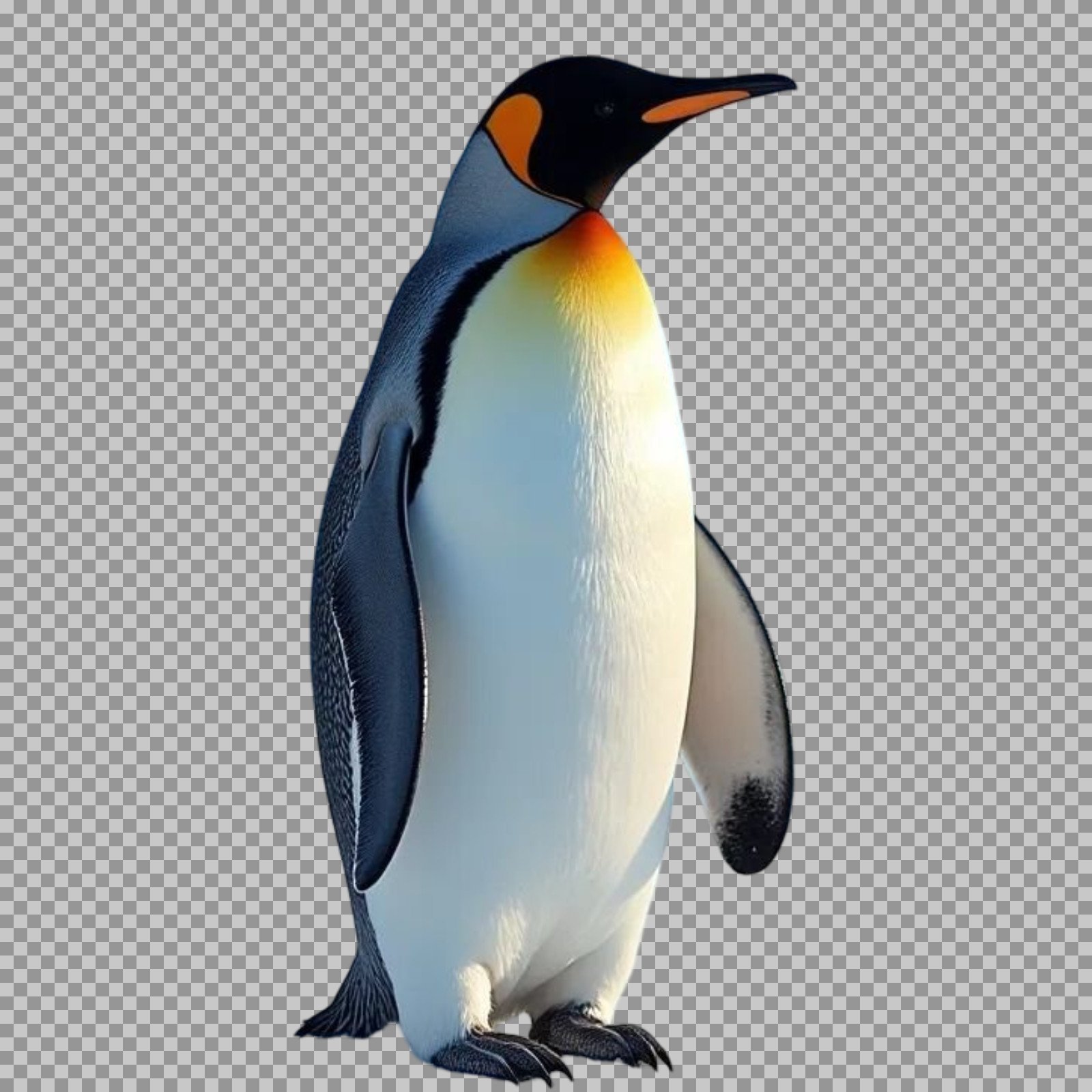 Free King Penguin PNG Image | Full Body Wildlife Cutout...