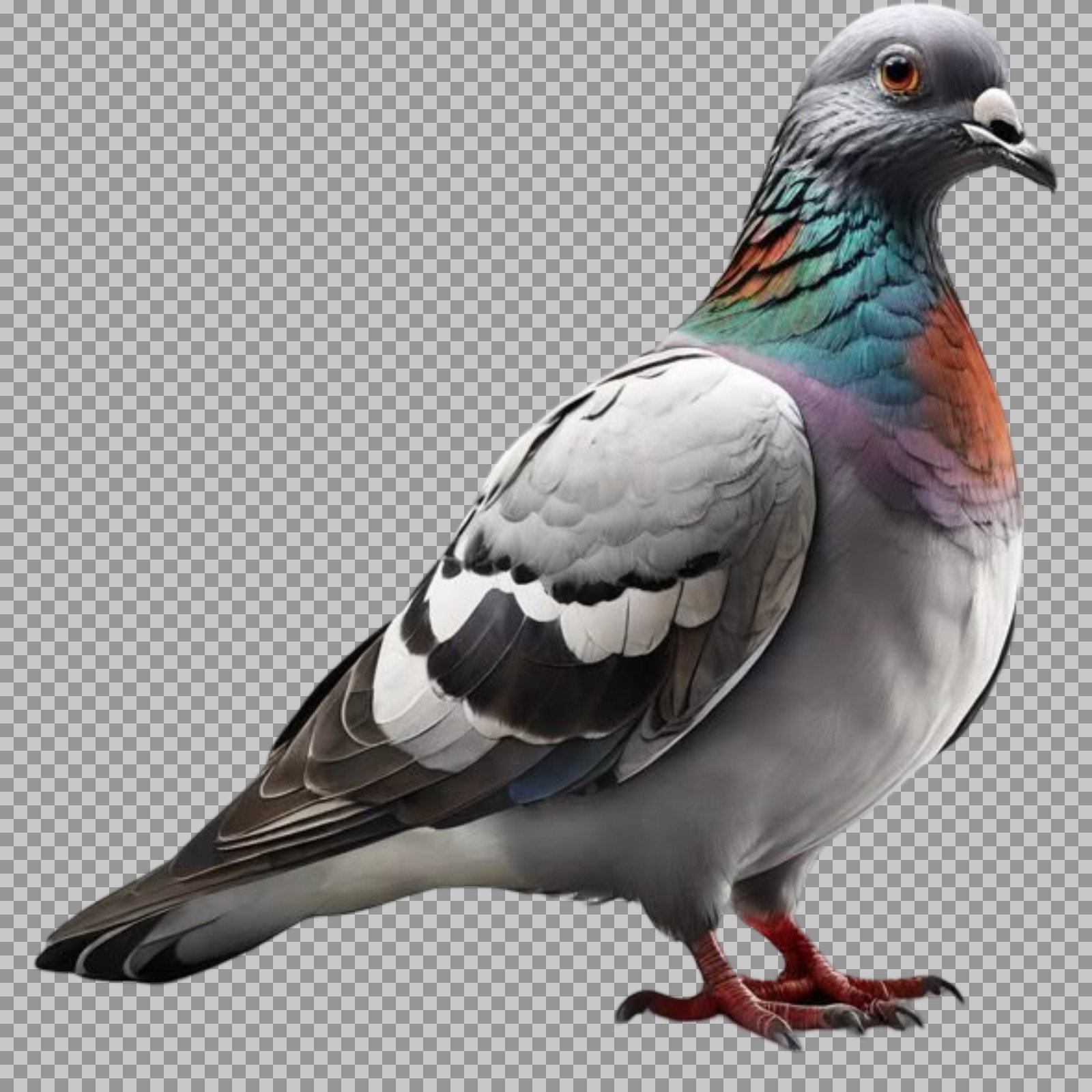 Free Pigeon PNG Image | High-Quality Rock Dove Cutout