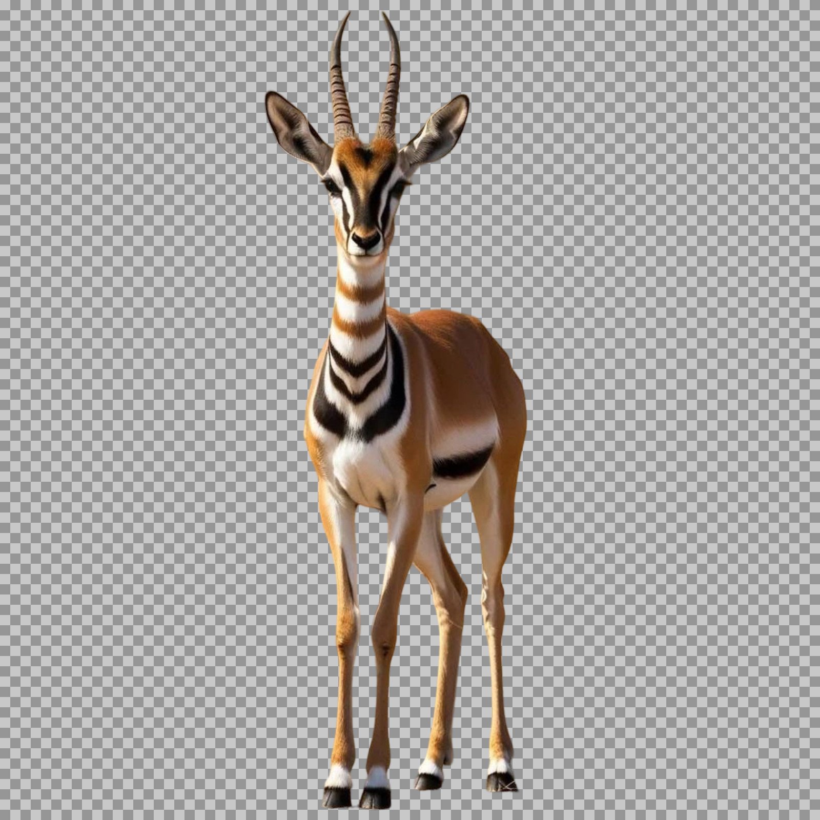 Dama Gazelle PNG | Transparent African Antelope Image...