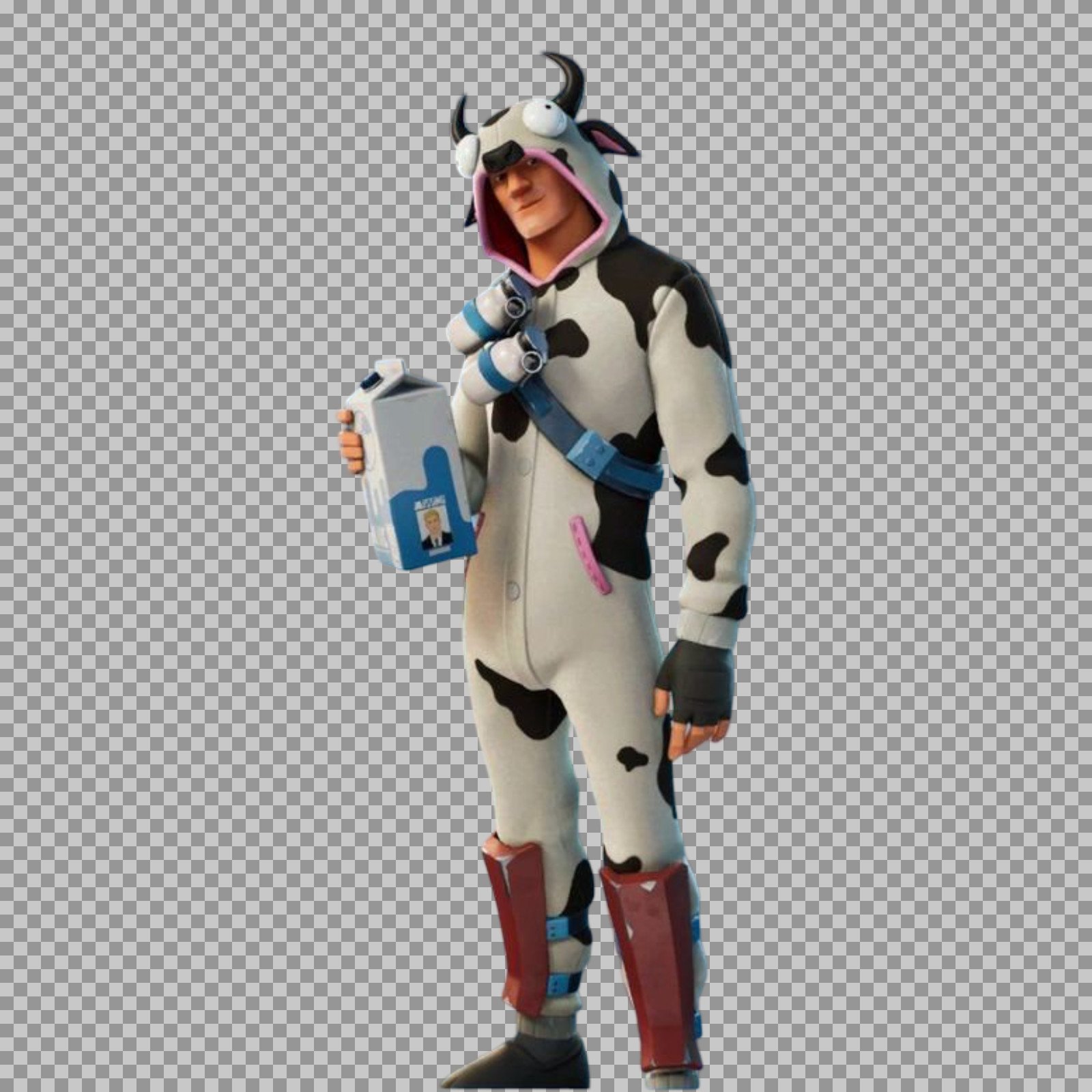 Fortnite Guernsey (Cow Skin) PNG | Transparent Download