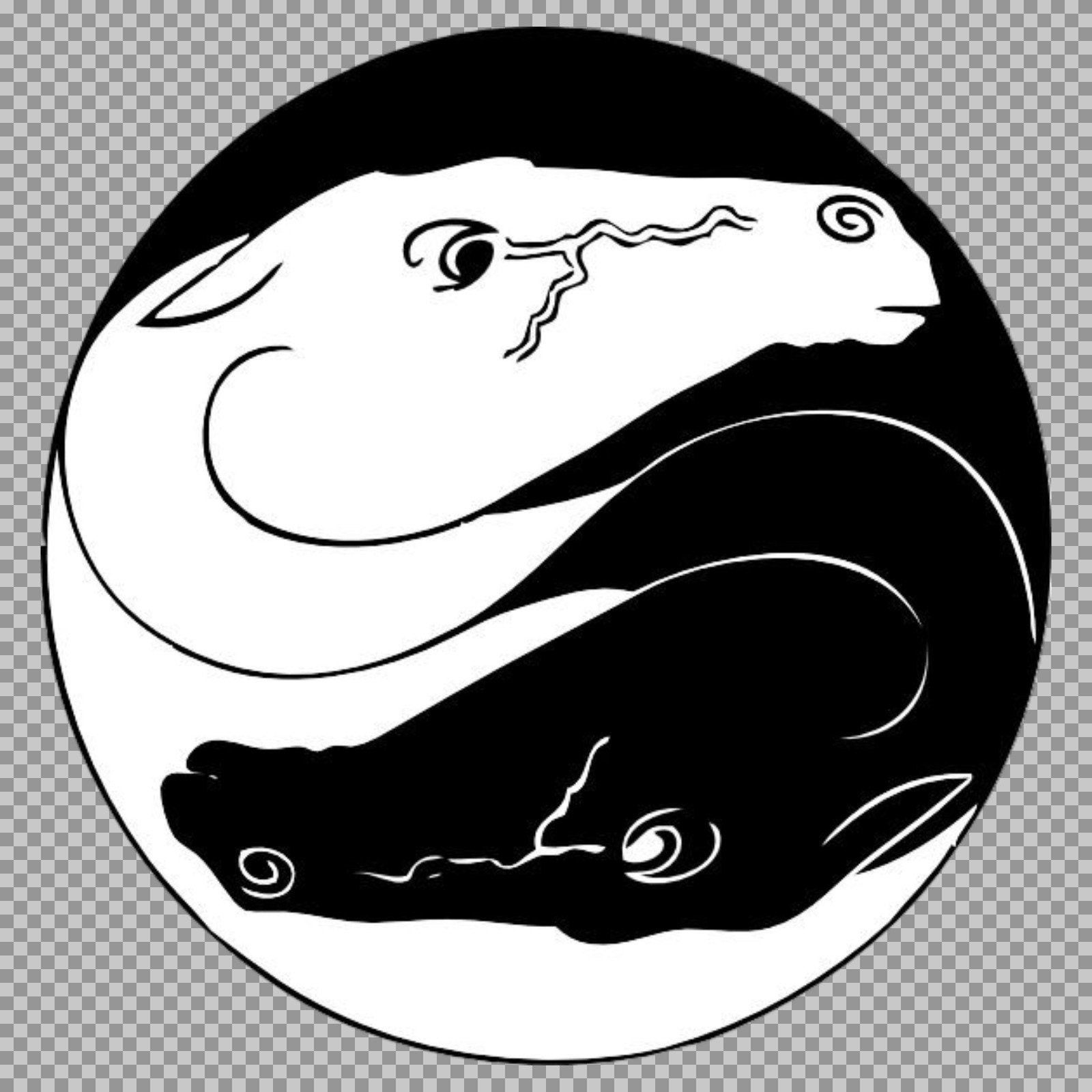 Yin Yang Horse Symbol PNG | Free Spiritual Graphic Download...