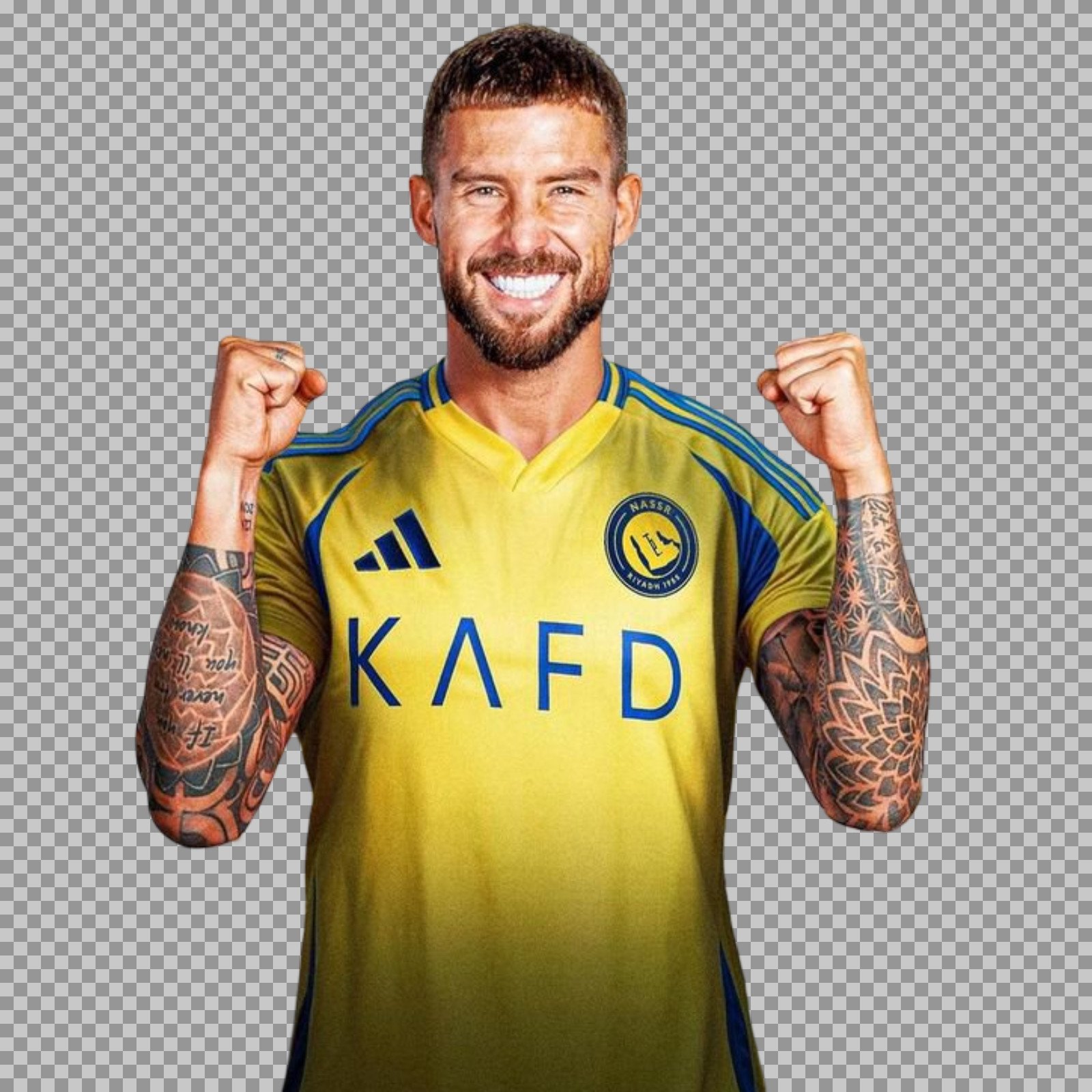 Alex Telles Al-Nassr PNG | Transparent Footballer Download...