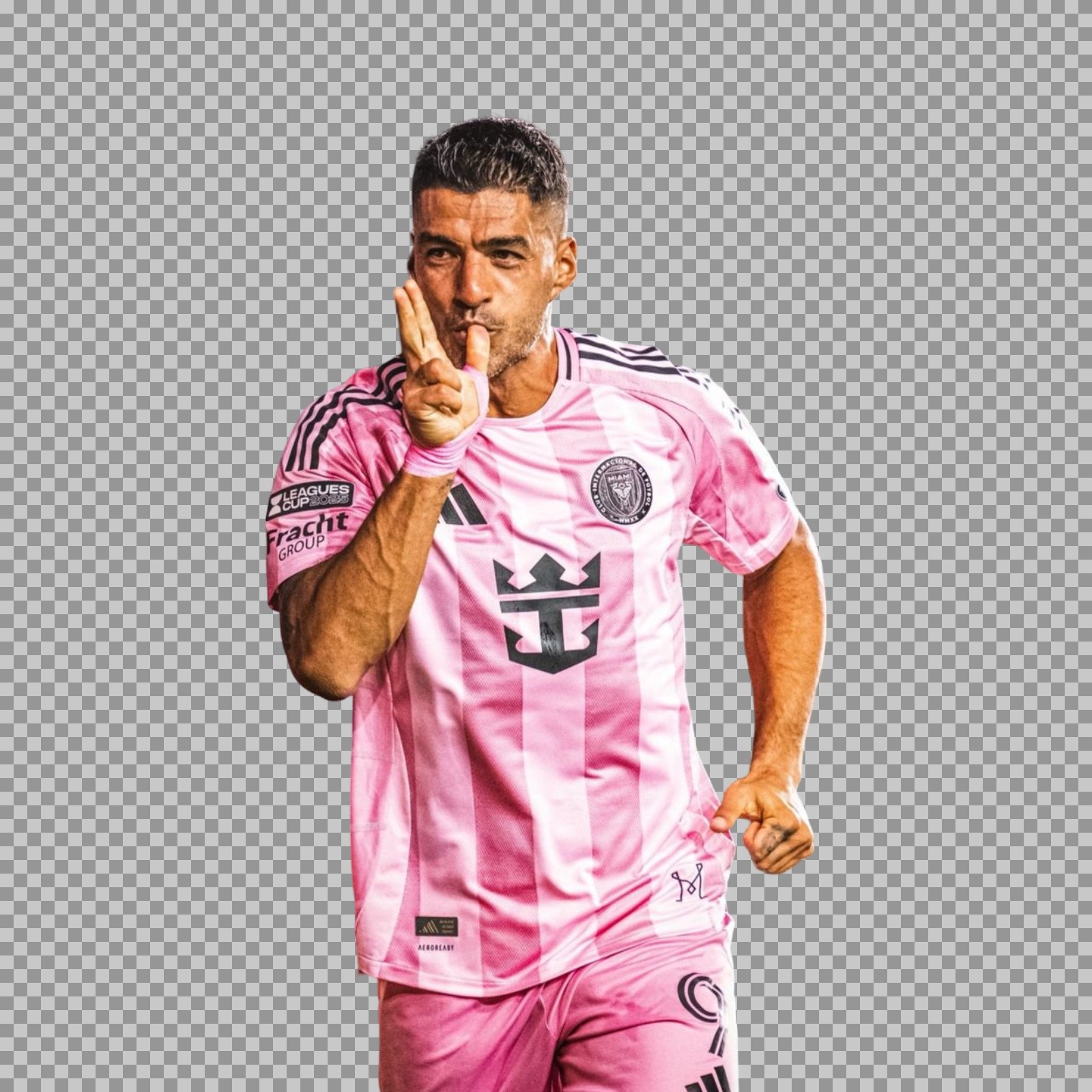 Luis Suárez Inter Miami PNG | Transparent Goal Celebration Download...