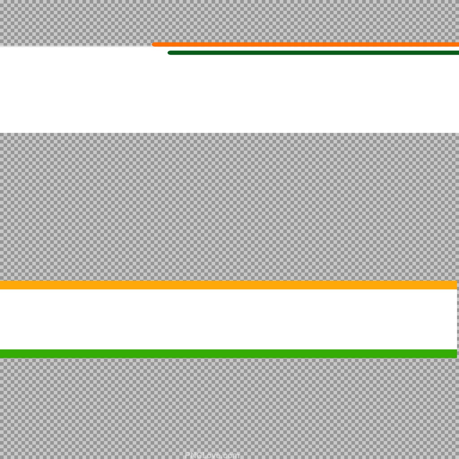 Free Indian Flag Border PNG | Tricolor Frame shape PNG image...